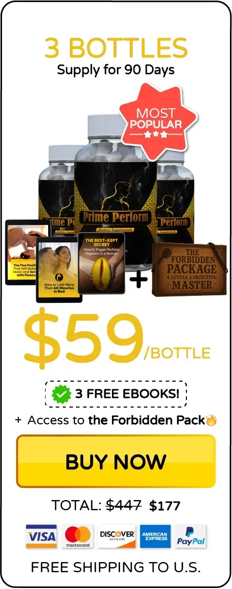 Prime Perform 3 bottles